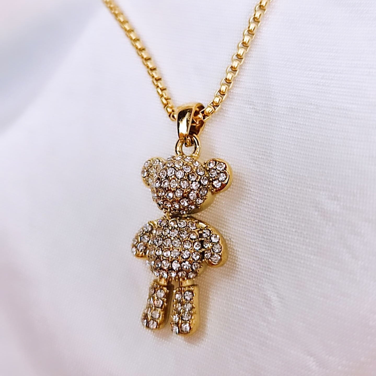 Collana Teddy Shine big