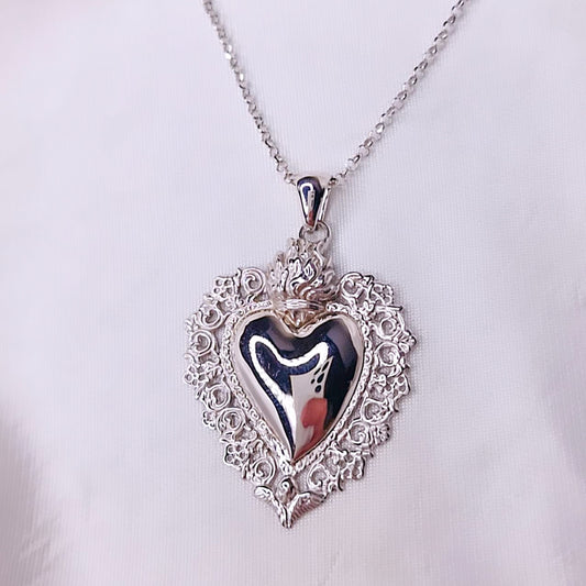 Collana Sacred Heart big