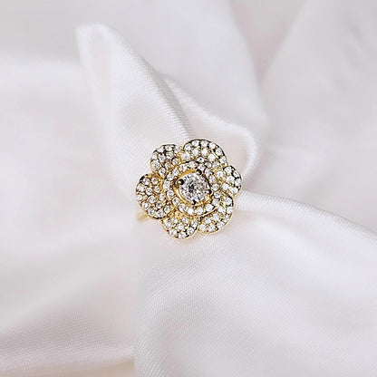 Anello Flower Oro