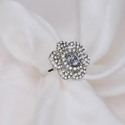 Anello Flower Silver