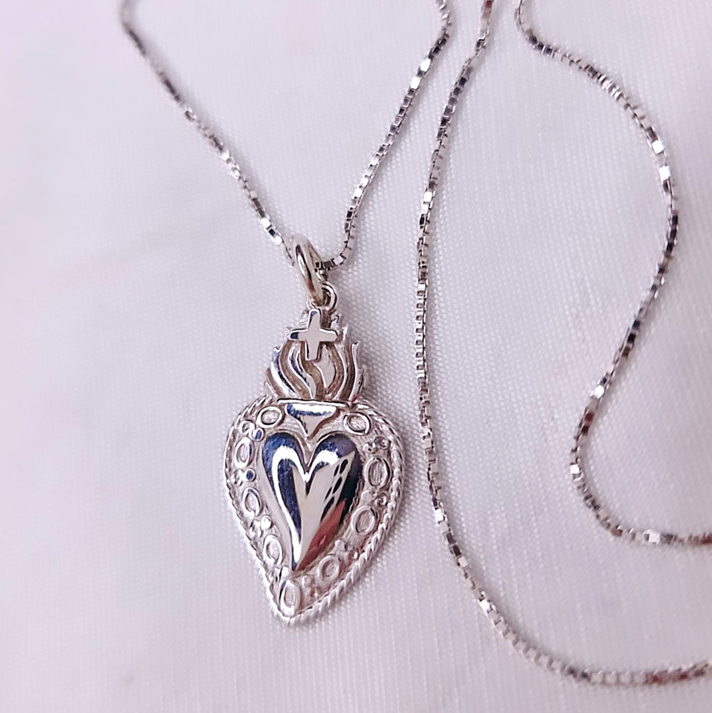 Collana Sacred Heart medium