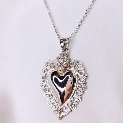 Collana Sacred Heart big