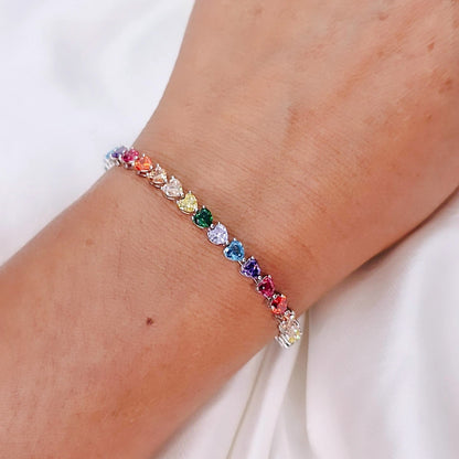 Bracciale Tennis Rainbow