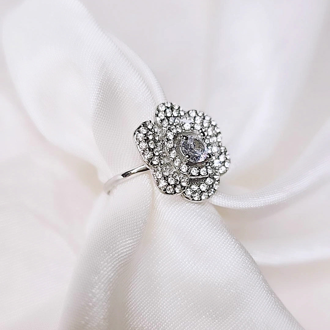 Anello Flower Silver