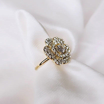 Anello Flower Oro